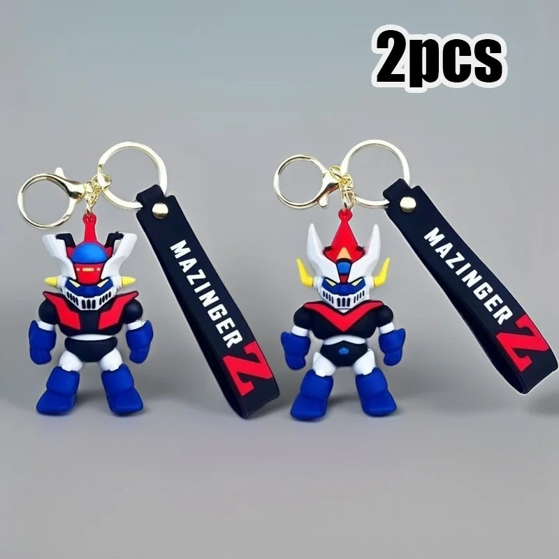 New Cartoon Teletubbies Flocking Keychain Anime For Children Teletubbies Toy Bags Keychain Birthday Gift Car Phone Pendent