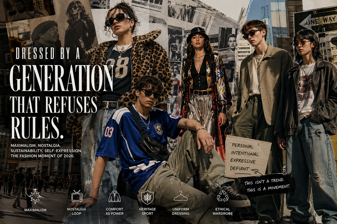 Dressed by a generation that refuses rules.