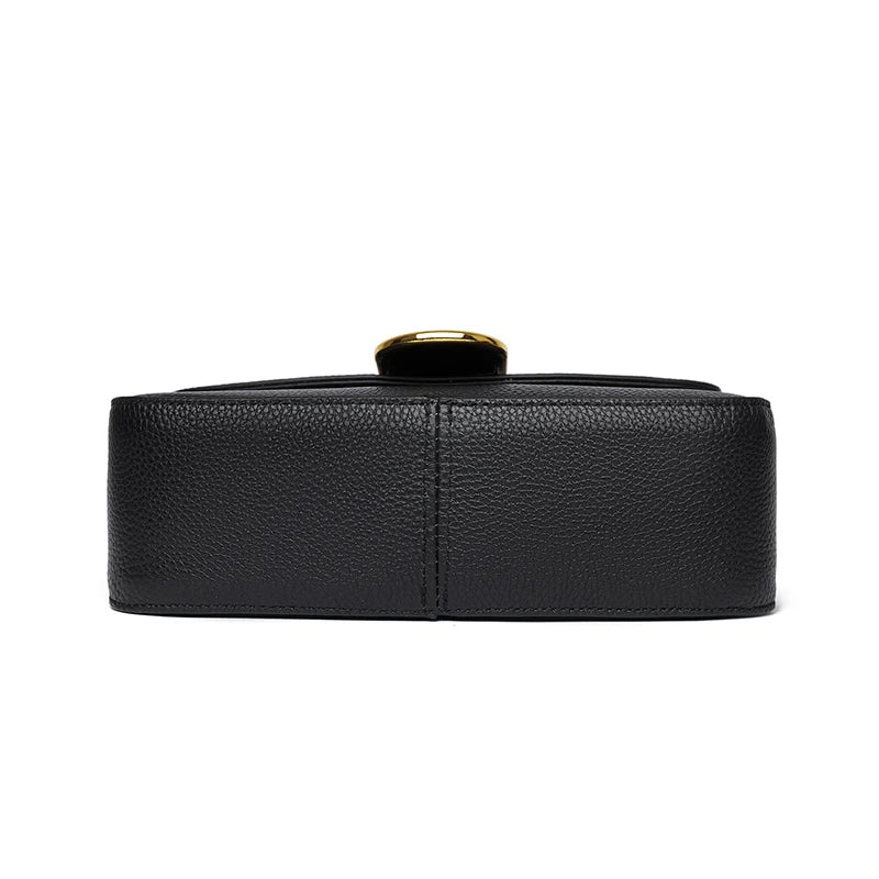 Cow Leather Shoulder Crossbody Bag