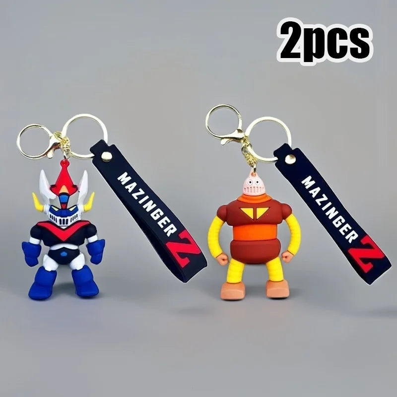 New Cartoon Teletubbies Flocking Keychain Anime For Children Teletubbies Toy Bags Keychain Birthday Gift Car Phone Pendent
