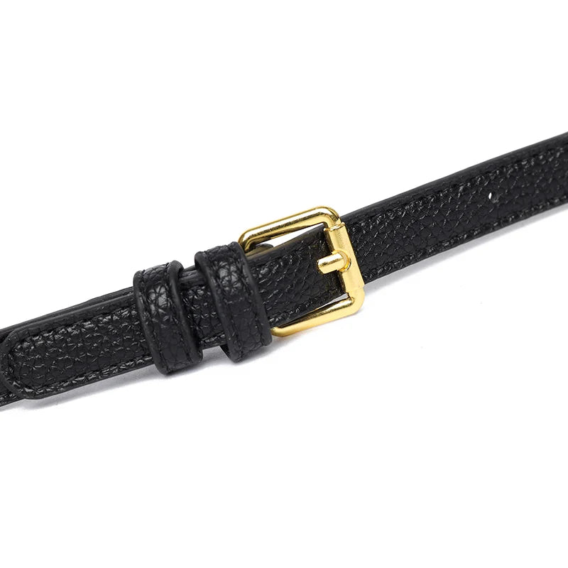 Cow Leather Shoulder Crossbody Bag