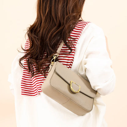 Cow Leather Shoulder Crossbody Bag