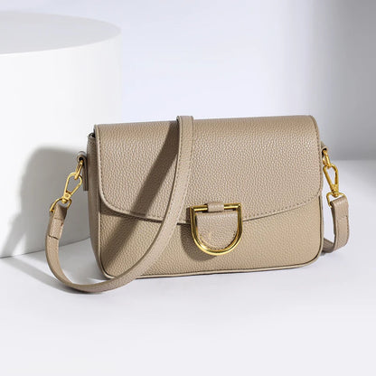 Cow Leather Shoulder Crossbody Bag