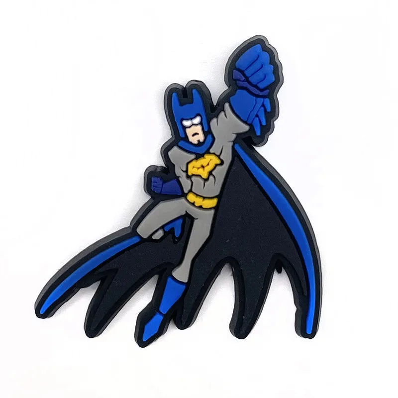 9Pcs Marvel Series Shoe Charms For Shoe Key Chain Sandals Beach Bags, PVC DIY Shoe Decorations Accessories Shoes Pin