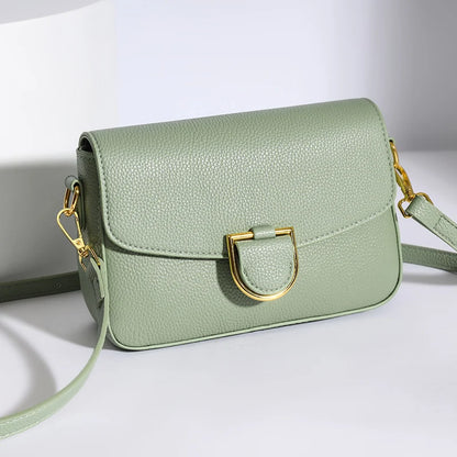 Cow Leather Shoulder Crossbody Bag