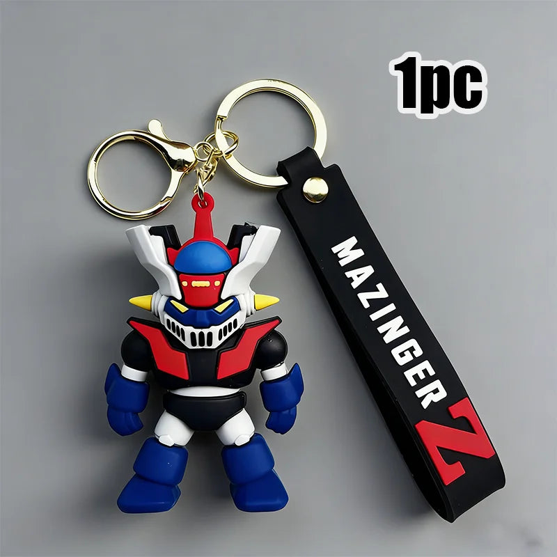 New Cartoon Teletubbies Flocking Keychain Anime For Children Teletubbies Toy Bags Keychain Birthday Gift Car Phone Pendent