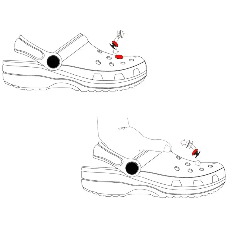 New Hello Kitty Plush Shoes Charms Set  for Clogs, Sandals & Bags DIY Anime Shoe Accessories For Xmas Party Gifts Favo