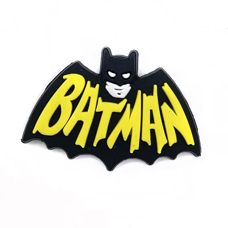 9Pcs Marvel Series Shoe Charms For Shoe Key Chain Sandals Beach Bags, PVC DIY Shoe Decorations Accessories Shoes Pin