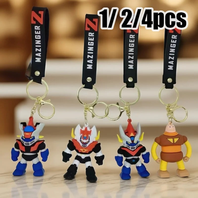 New Cartoon Teletubbies Flocking Keychain Anime For Children Teletubbies Toy Bags Keychain Birthday Gift Car Phone Pendent