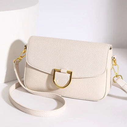 Cow Leather Shoulder Crossbody Bag