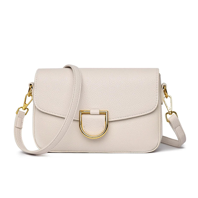 Cow Leather Shoulder Crossbody Bag