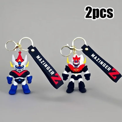New Cartoon Teletubbies Flocking Keychain Anime For Children Teletubbies Toy Bags Keychain Birthday Gift Car Phone Pendent