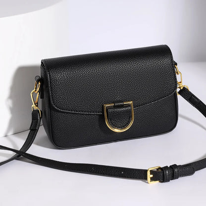 Cow Leather Shoulder Crossbody Bag