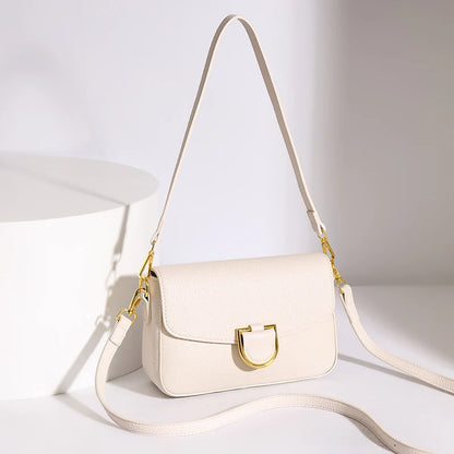 Cow Leather Shoulder Crossbody Bag